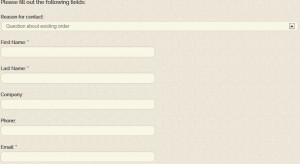 Neoflam - Contact - Form