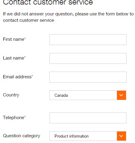 jbl customer number
